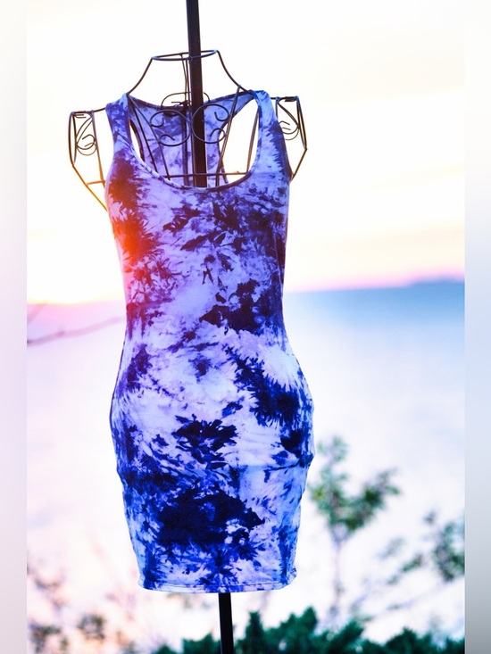 Ambiance Dresses & Skirts - Ambiance Tie Dye Mini Tank Dress